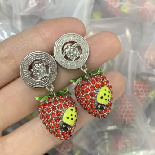 Wholesale Versace Earrings For Women #1345507 $27.00 USD, Wholesale Quality Replica Versace Earrings