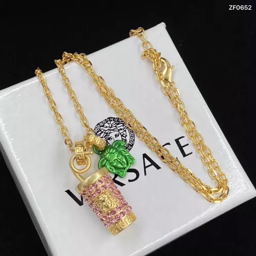 Wholesale Versace Necklaces #1345543 $25.00 USD, Wholesale Quality Replica Versace Necklaces