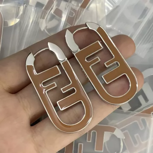 Wholesale Fendi Earrings For Women #1345593 $27.00 USD, Wholesale Quality Replica Fendi Earrings