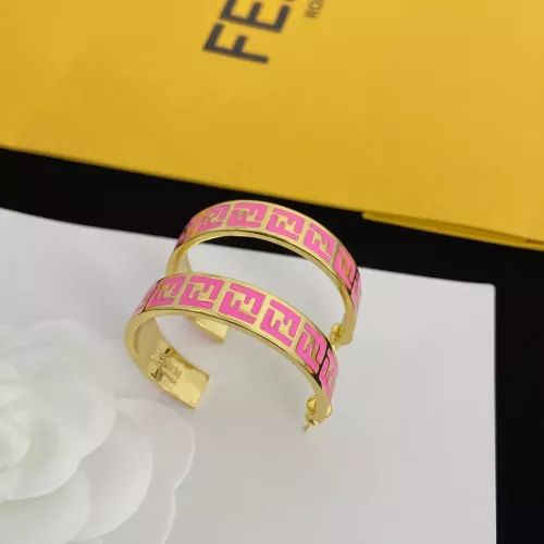 Wholesale Fendi Earrings For Women #1345637 $25.00 USD, Wholesale Quality Replica Fendi Earrings