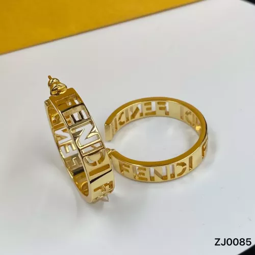 Wholesale Fendi Earrings For Women #1345641 $25.00 USD, Wholesale Quality Replica Fendi Earrings