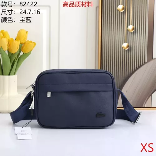 Wholesale Lacoste Messenger Bags For Men #1346228 $27.00 USD, Wholesale Quality Replica Lacoste Messenger Bags