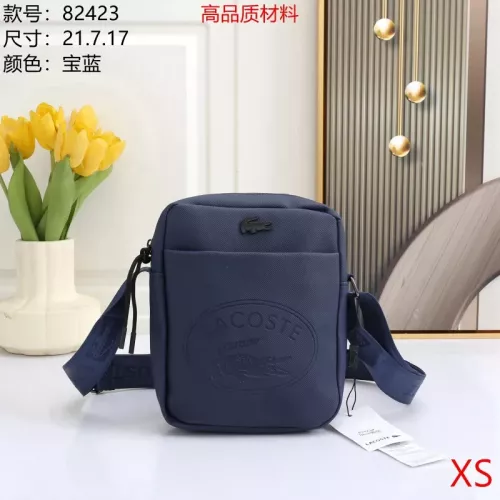 Wholesale Lacoste Messenger Bags For Men #1346236 $27.00 USD, Wholesale Quality Replica Lacoste Messenger Bags