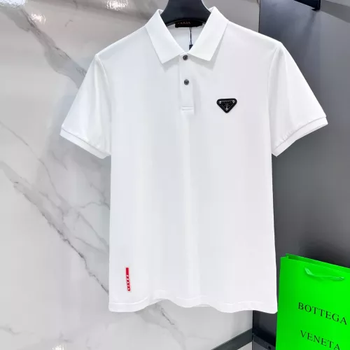 Wholesale Prada T-Shirts Short Sleeved For Men #1346341 $88.00 USD, Wholesale Quality Replica Prada T-Shirts
