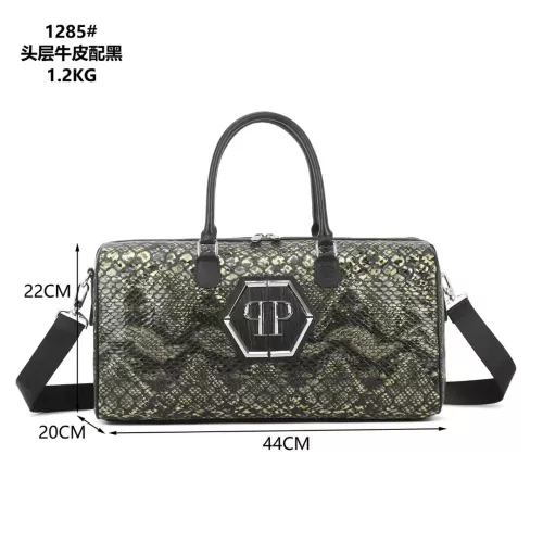 Wholesale Philipp Plein PP Travel Bags #1346355 $125.00 USD, Wholesale Quality Replica Philipp Plein PP Travel Bags