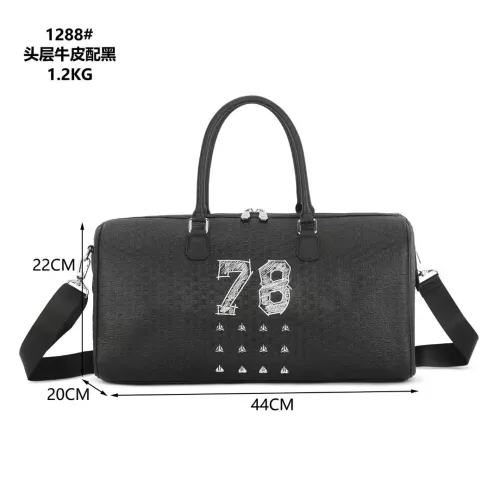 Wholesale Philipp Plein PP Travel Bags #1346356 $125.00 USD, Wholesale Quality Replica Philipp Plein PP Travel Bags