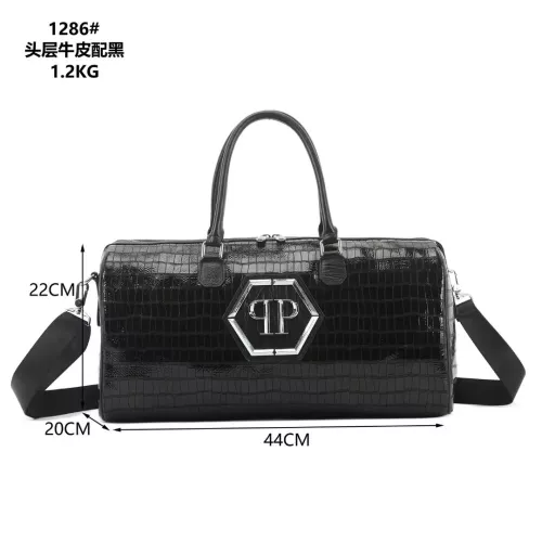 Wholesale Philipp Plein PP Travel Bags #1346357 $125.00 USD, Wholesale Quality Replica Philipp Plein PP Travel Bags