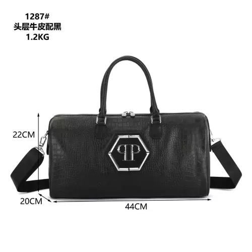 Wholesale Philipp Plein PP Travel Bags #1346358 $125.00 USD, Wholesale Quality Replica Philipp Plein PP Travel Bags