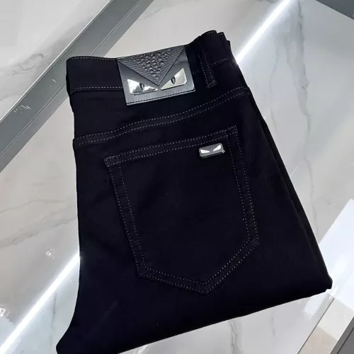 Wholesale Fendi Jeans For Men #1346397 $96.00 USD, Wholesale Quality Replica Fendi Jeans