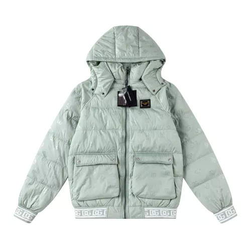 Wholesale Dolce &amp; Gabbana D&amp;G Down Feather Coat Long Sleeved For Men #1346454 $112.00 USD, Wholesale Quality Replica Dolce &amp; Gabbana D&amp;G Down Feather Coat