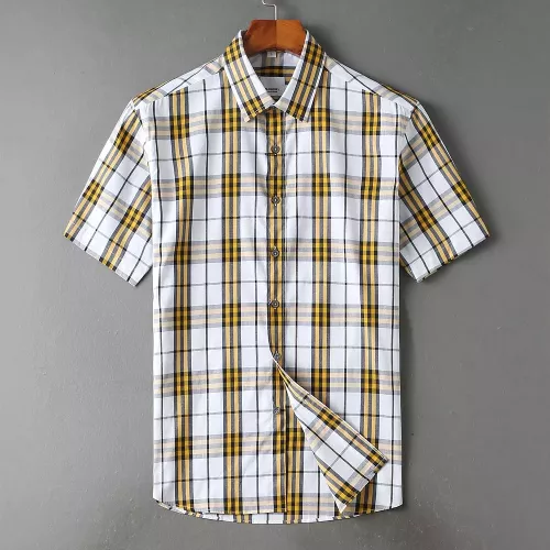 Wholesale Burberry Shirts Short Sleeved For Men #1346554 $36.00 USD, Wholesale Quality Replica Burberry Shirts