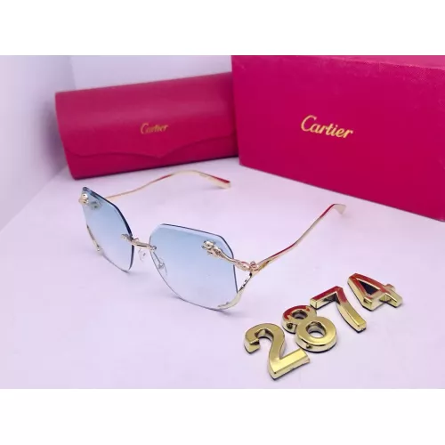 Wholesale Cartier Fashion Sunglasses #1346559 $29.00 USD, Wholesale Quality Replica Cartier Fashion Sunglasses
