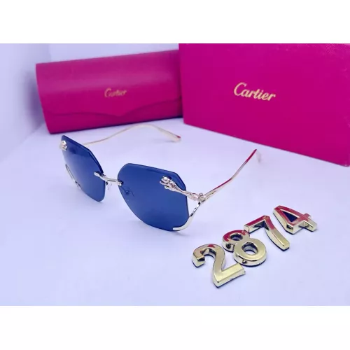 Wholesale Cartier Fashion Sunglasses #1346564 $29.00 USD, Wholesale Quality Replica Cartier Fashion Sunglasses