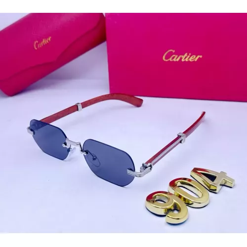 Wholesale Cartier Fashion Sunglasses #1346567 $29.00 USD, Wholesale Quality Replica Cartier Fashion Sunglasses