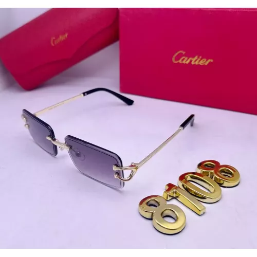 Wholesale Cartier Fashion Sunglasses #1346575 $29.00 USD, Wholesale Quality Replica Cartier Fashion Sunglasses