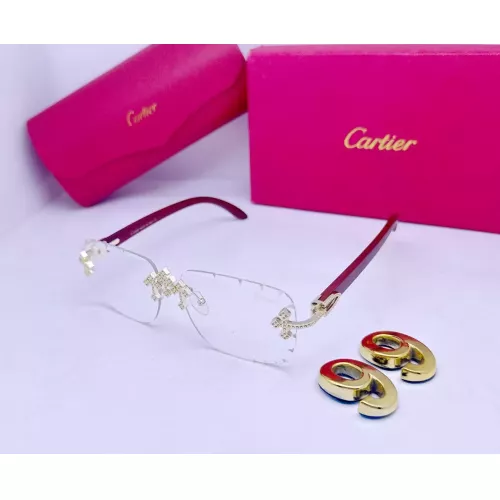 Wholesale Cartier Fashion Sunglasses #1346576 $29.00 USD, Wholesale Quality Replica Cartier Fashion Sunglasses