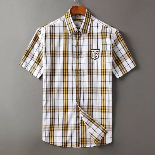 Wholesale Burberry Shirts Short Sleeved For Men #1346582 $36.00 USD, Wholesale Quality Replica Burberry Shirts