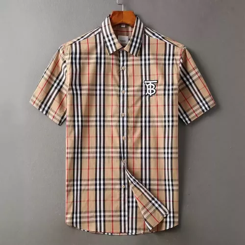 Wholesale Burberry Shirts Short Sleeved For Men #1346584 $36.00 USD, Wholesale Quality Replica Burberry Shirts