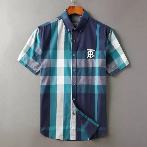 Wholesale Burberry Shirts Short Sleeved For Men #1346591 $36.00 USD, Wholesale Quality Replica Burberry Shirts