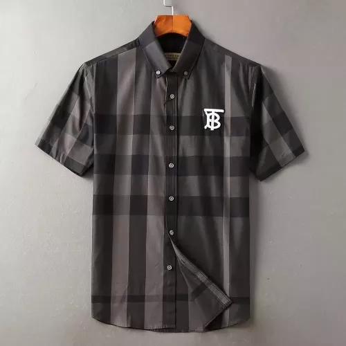 Wholesale Burberry Shirts Short Sleeved For Men #1346592 $36.00 USD, Wholesale Quality Replica Burberry Shirts