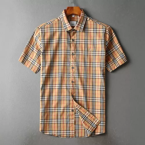 Wholesale Burberry Shirts Short Sleeved For Men #1346593 $38.00 USD, Wholesale Quality Replica Burberry Shirts