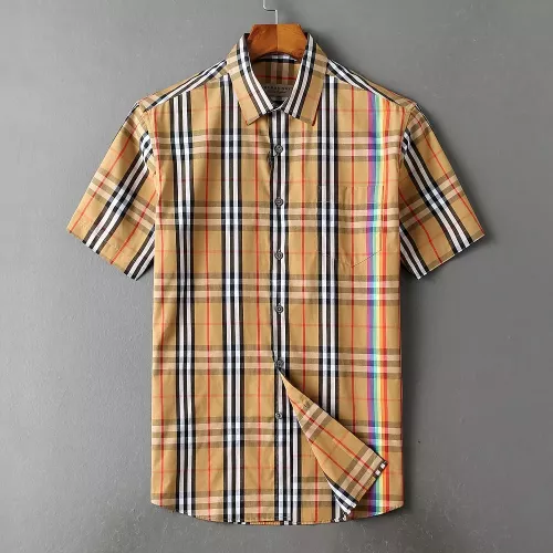 Wholesale Burberry Shirts Short Sleeved For Men #1346595 $38.00 USD, Wholesale Quality Replica Burberry Shirts