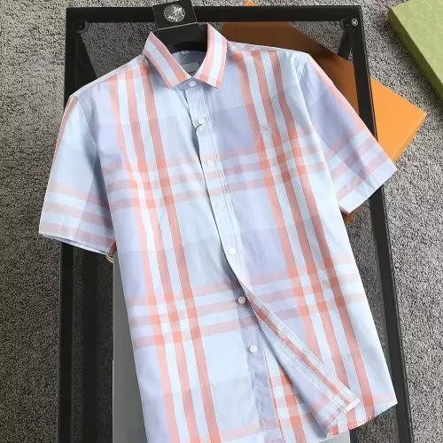 Wholesale Burberry Shirts Short Sleeved For Men #1346596 $36.00 USD, Wholesale Quality Replica Burberry Shirts