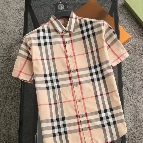 Wholesale Burberry Shirts Short Sleeved For Men #1346600 $38.00 USD, Wholesale Quality Replica Burberry Shirts