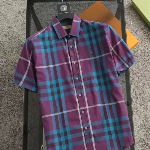 Wholesale Burberry Shirts Short Sleeved For Men #1346601 $38.00 USD, Wholesale Quality Replica Burberry Shirts