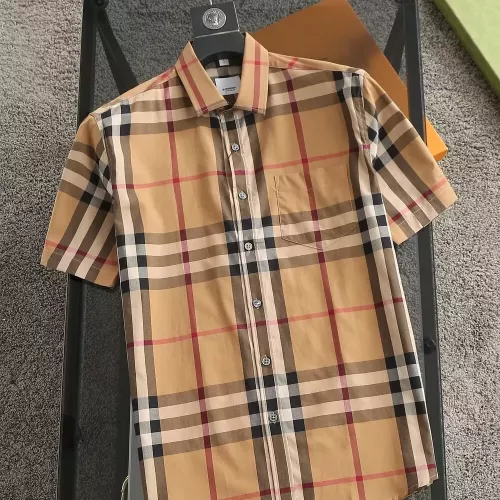 Wholesale Burberry Shirts Short Sleeved For Men #1346603 $39.00 USD, Wholesale Quality Replica Burberry Shirts