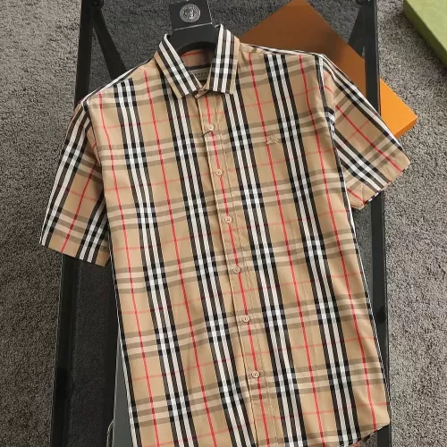 Wholesale Burberry Shirts Short Sleeved For Men #1346611 $36.00 USD, Wholesale Quality Replica Burberry Shirts