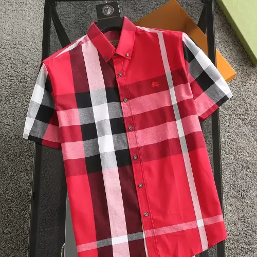 Wholesale Burberry Shirts Short Sleeved For Men #1346616 $36.00 USD, Wholesale Quality Replica Burberry Shirts
