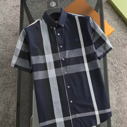 Wholesale Burberry Shirts Short Sleeved For Men #1346619 $36.00 USD, Wholesale Quality Replica Burberry Shirts