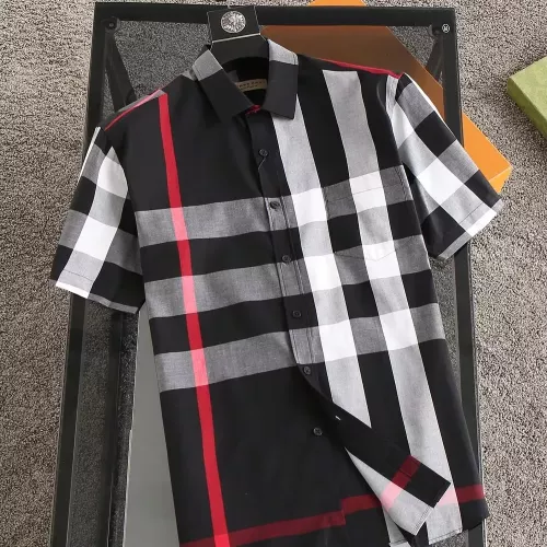 Wholesale Burberry Shirts Short Sleeved For Men #1346629 $38.00 USD, Wholesale Quality Replica Burberry Shirts