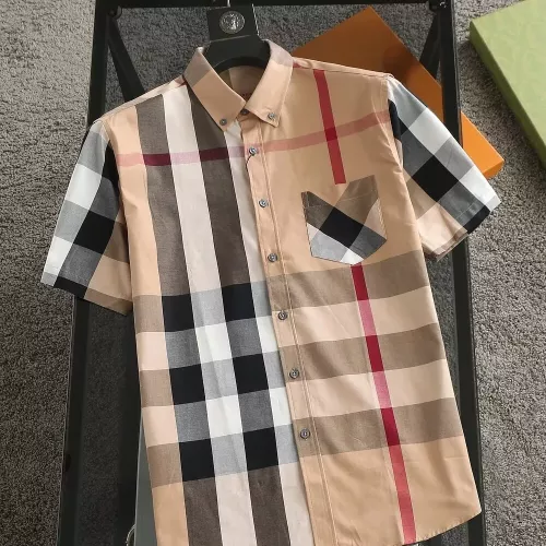Wholesale Burberry Shirts Short Sleeved For Men #1346632 $38.00 USD, Wholesale Quality Replica Burberry Shirts