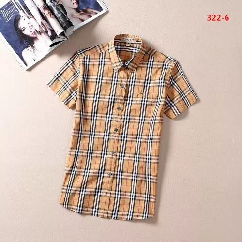 Wholesale Burberry Shirts Short Sleeved For Women #1346648 $36.00 USD, Wholesale Quality Replica Burberry Shirts