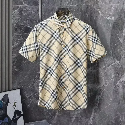 Wholesale Burberry Shirts Short Sleeved For Men #1346652 $39.00 USD, Wholesale Quality Replica Burberry Shirts