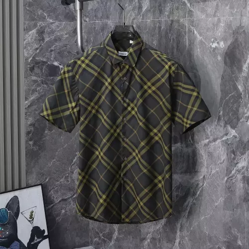 Wholesale Burberry Shirts Short Sleeved For Men #1346654 $39.00 USD, Wholesale Quality Replica Burberry Shirts