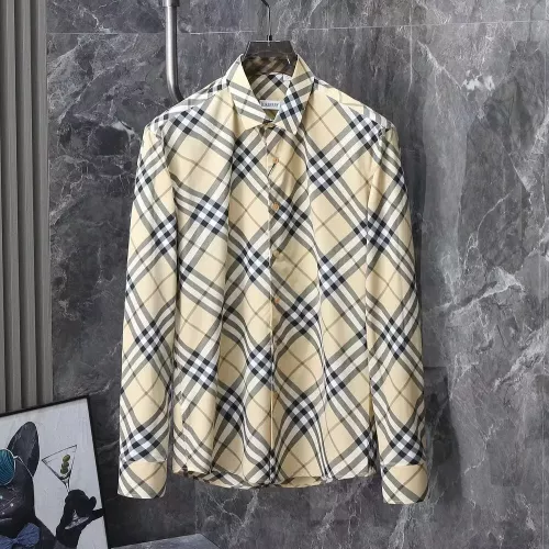 Wholesale Burberry Shirts Long Sleeved For Men #1346656 $42.00 USD, Wholesale Quality Replica Burberry Shirts