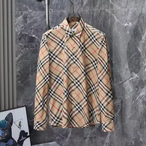 Wholesale Burberry Shirts Long Sleeved For Men #1346657 $42.00 USD, Wholesale Quality Replica Burberry Shirts