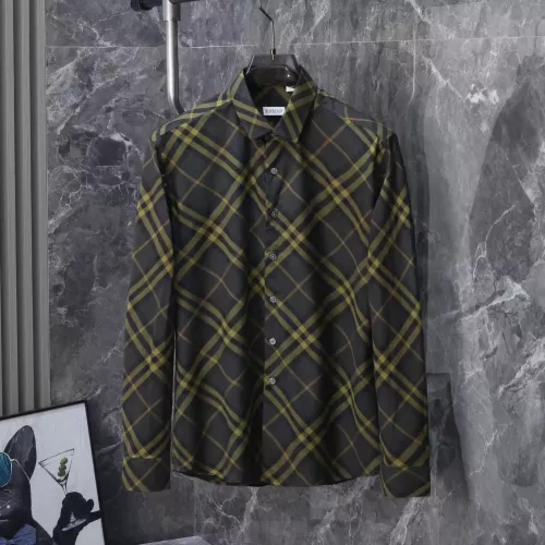 Wholesale Burberry Shirts Long Sleeved For Men #1346658 $42.00 USD, Wholesale Quality Replica Burberry Shirts