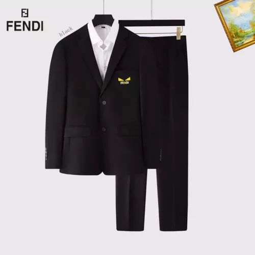 Wholesale Fendi Tracksuits Long Sleeved For Men #1346689 $92.00 USD, Wholesale Quality Replica Fendi Tracksuits