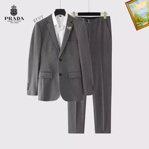Wholesale Prada Tracksuits Long Sleeved For Men #1346694 $92.00 USD, Wholesale Quality Replica Prada Tracksuits