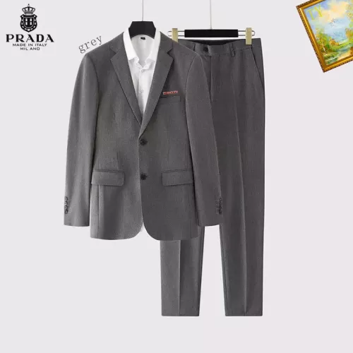 Wholesale Prada Tracksuits Long Sleeved For Men #1346710 $92.00 USD, Wholesale Quality Replica Prada Tracksuits