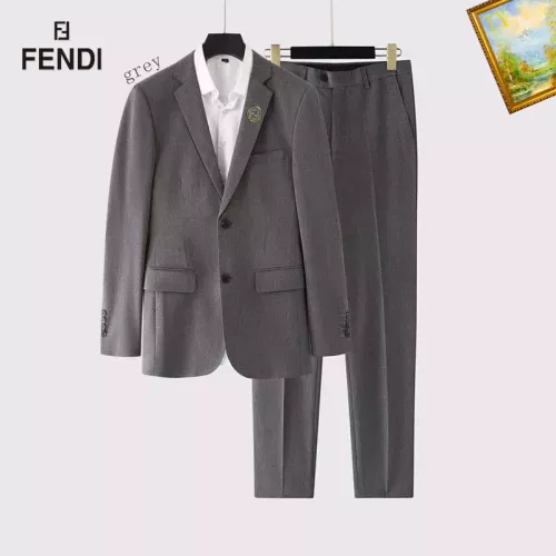 Wholesale Fendi Tracksuits Long Sleeved For Men #1346713 $92.00 USD, Wholesale Quality Replica Fendi Tracksuits