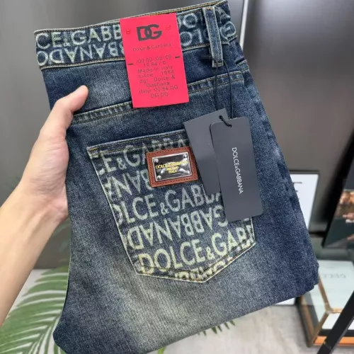 Wholesale Dolce &amp; Gabbana D&amp;G Jeans For Men #1346783 $56.00 USD, Wholesale Quality Replica Dolce &amp; Gabbana D&amp;G Jeans