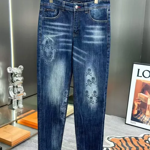 Wholesale Philipp Plein PP Jeans For Men #1346790 $56.00 USD, Wholesale Quality Replica Philipp Plein PP Jeans