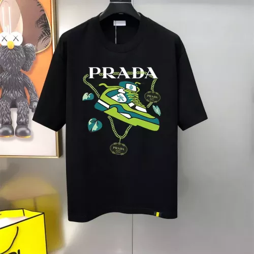 Wholesale Prada T-Shirts Short Sleeved For Men #1346989 $40.00 USD, Wholesale Quality Replica Prada T-Shirts