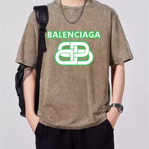 Wholesale Balenciaga T-Shirts Short Sleeved For Men #1347010 $45.00 USD, Wholesale Quality Replica Balenciaga T-Shirts