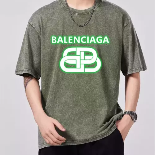 Wholesale Balenciaga T-Shirts Short Sleeved For Men #1347011 $45.00 USD, Wholesale Quality Replica Balenciaga T-Shirts